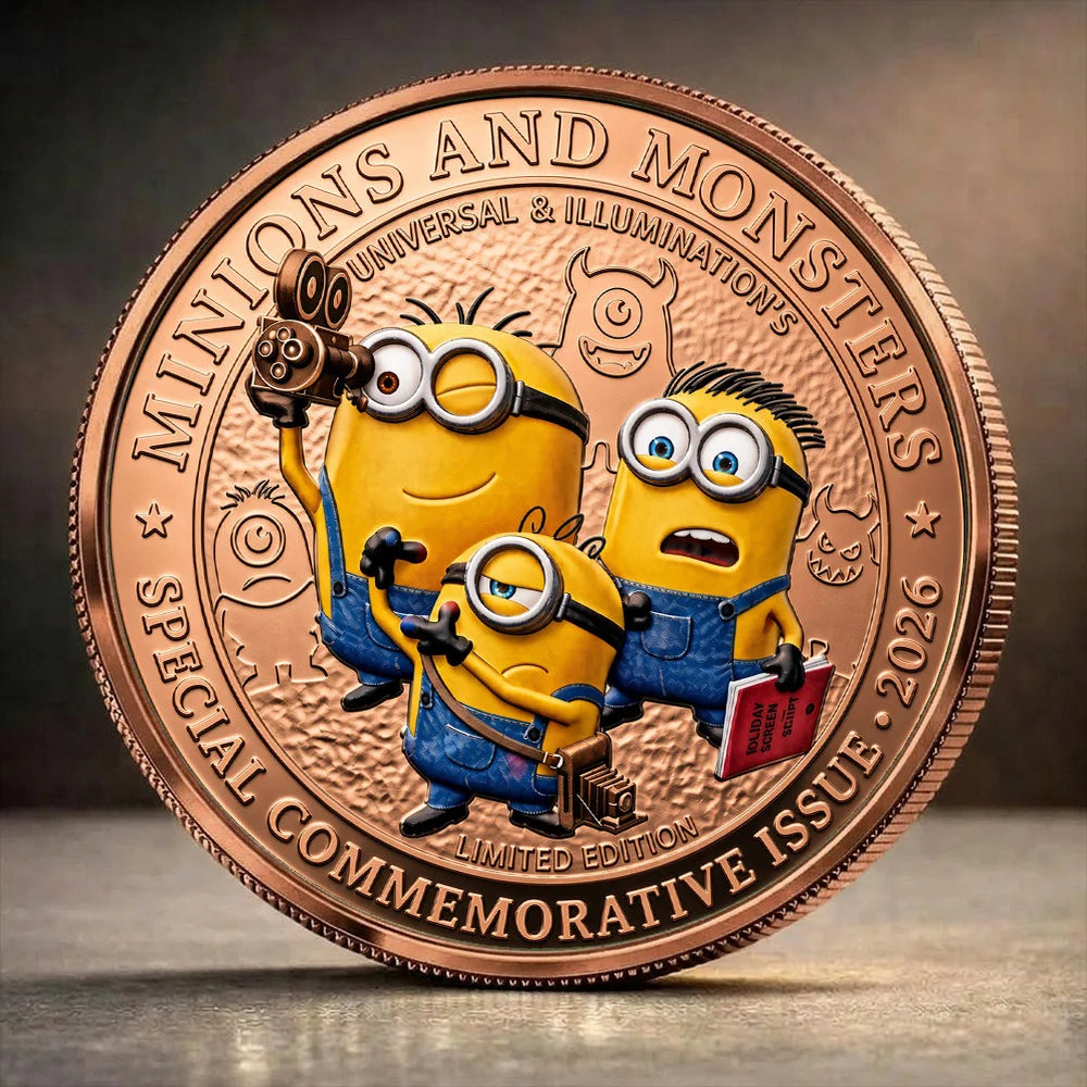 Minions & Monsters 2026 Commemorative Coin – TANTN25060