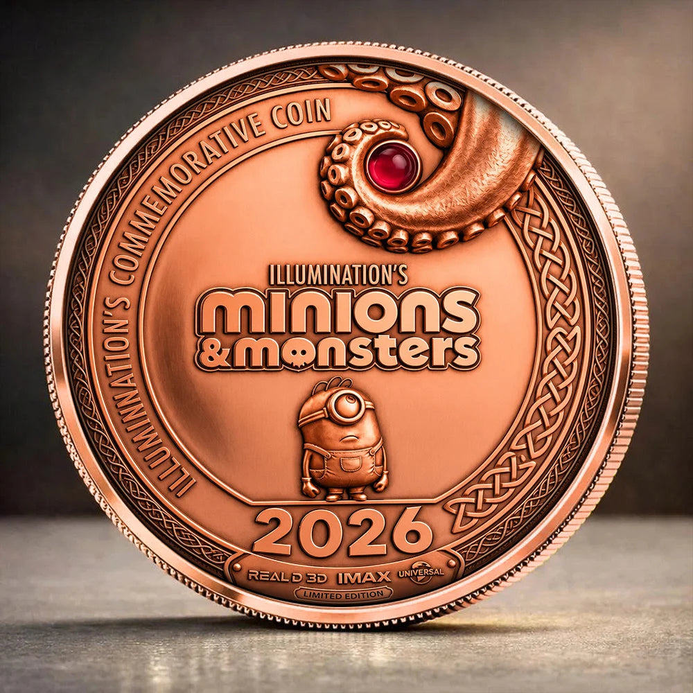 Minions & Monsters 2026 Commemorative Coin – TANTN25110