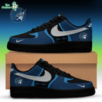 Minnesota Lynx x Back 2 Black Edition Custom Air Force 1 Sneakers For Fans