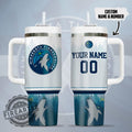 Minnesota Timberwolves NBA Tumbler Custom Name