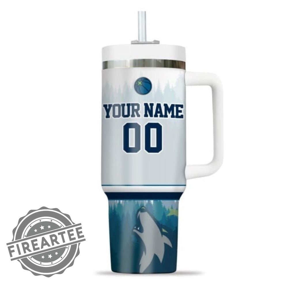 Minnesota Timberwolves NBA Tumbler Custom Name