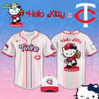 Minnesota Twins 2026 Hello Kitty Night MLB Edition Jersey