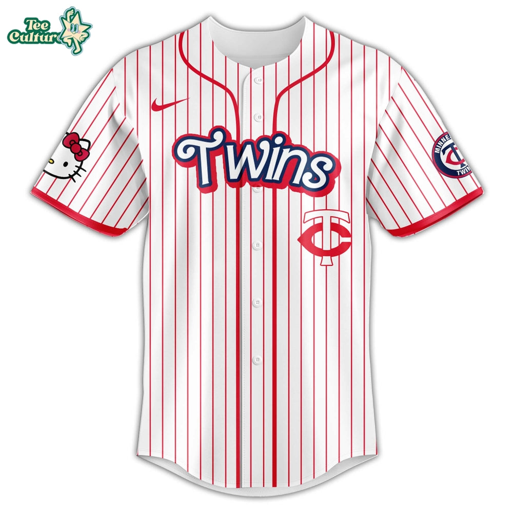Minnesota Twins 2026 Hello Kitty Night MLB Edition Jersey