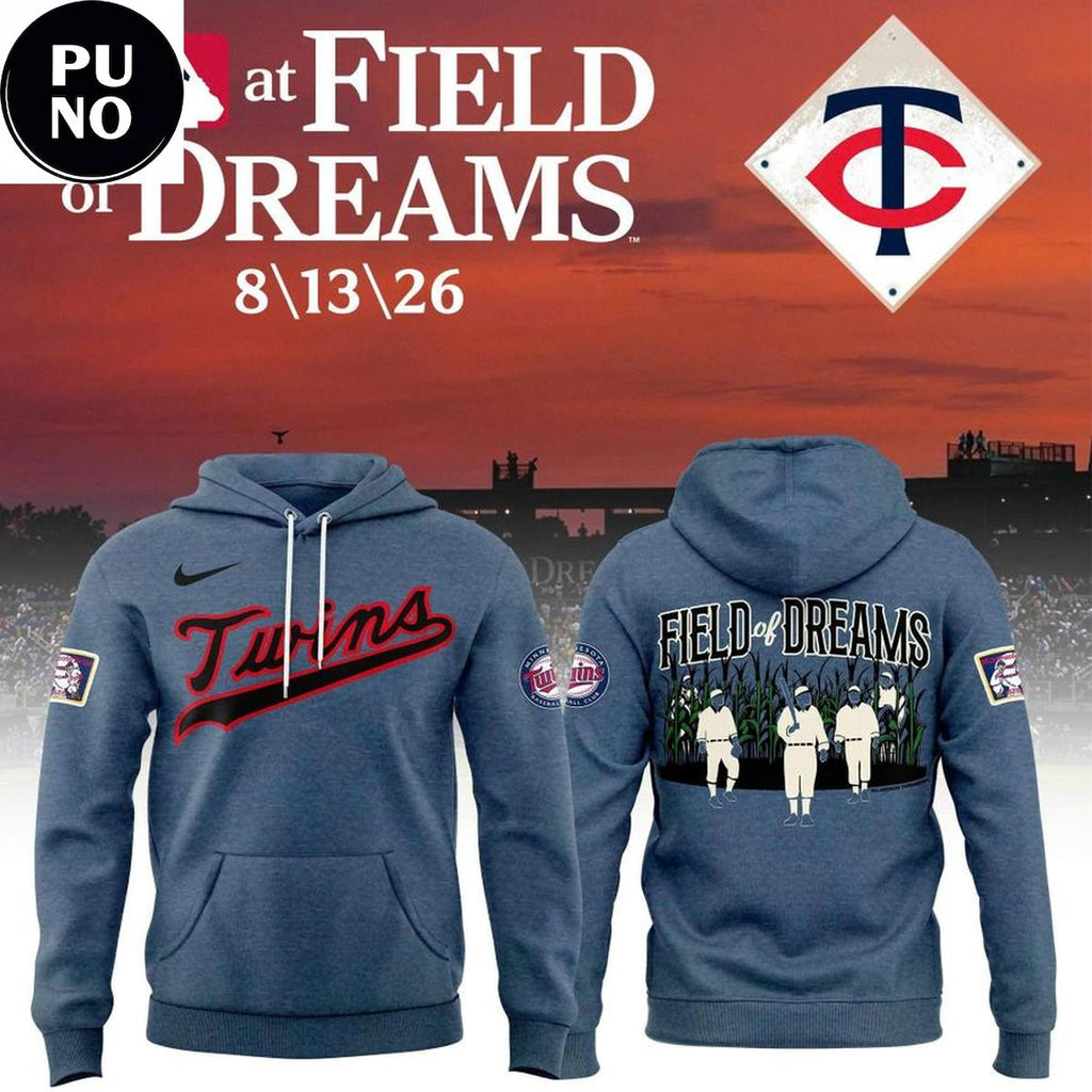 Minnesota Twins 2026 MLB Field of Dreams Game Hoodie