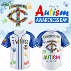 Minnesota Twins – Autism Awareness 2026 Limited Editions Jersey