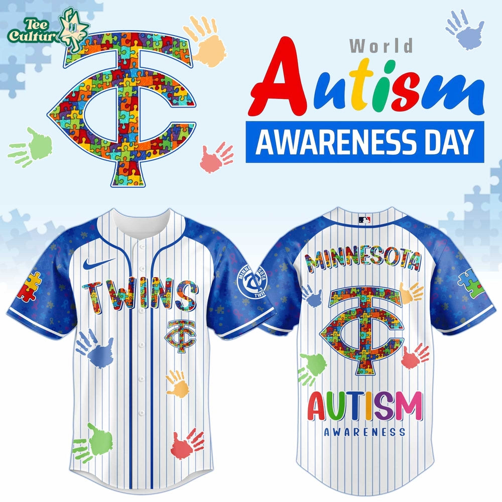 Minnesota Twins – Autism Awareness 2026 Limited Editions Jersey