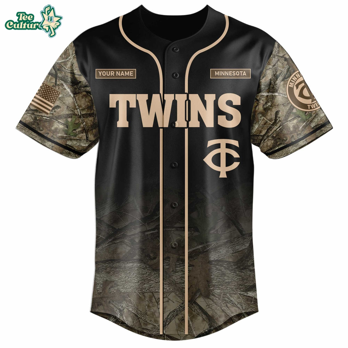 Minnesota Twins Deer Hunting Limited Edition Baseball Jersey