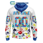 Minnesota Twins MLB Autism Awareness Hand Design Personalized Hoodie T Shirt
