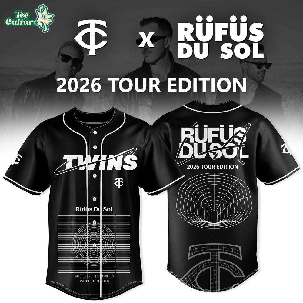 Minnesota Twins RÜFÜS DU SOL 2026 Tour Special Edition Jersey