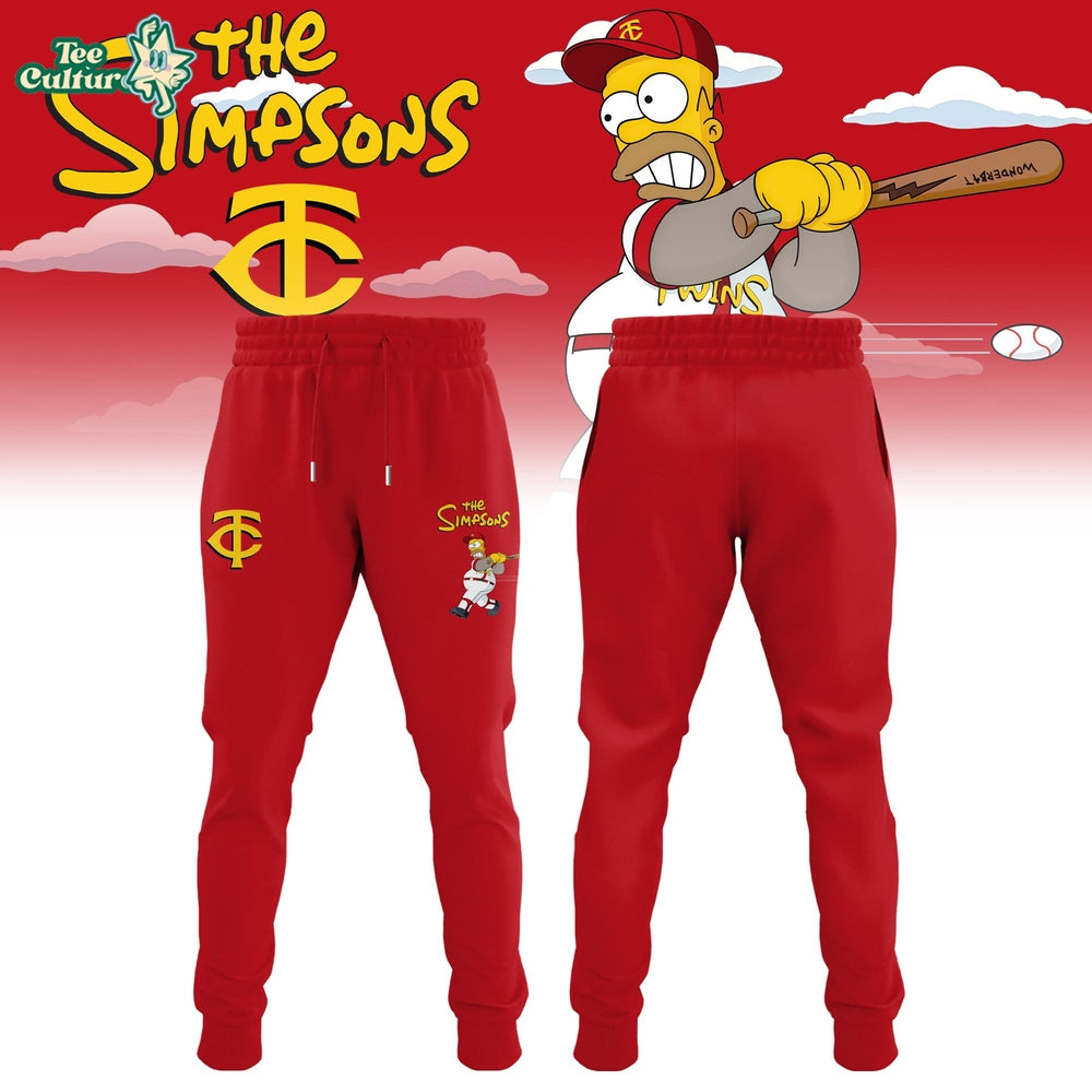 Minnesota Twins x The Simpsons 2026 Limited Edition Baseball Jersey