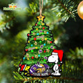 Minnesota Vikings Custom Snoopy Peanuts Christmas Ornament Xmas Tree Decorations