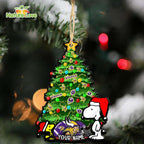 Minnesota Vikings Custom Snoopy Peanuts Christmas Ornament Xmas Tree Decorations