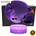 Minnesota Vikings Night Light 3D Illusion LED Lamp