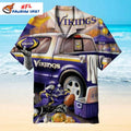 Minnesota Vikings Tailgate Party Beach Shirt
