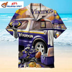 Minnesota Vikings Tailgate Party Beach Shirt