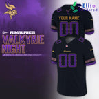 Minnesota Vikings Valkyrie Night NFL Custom Football Jersey