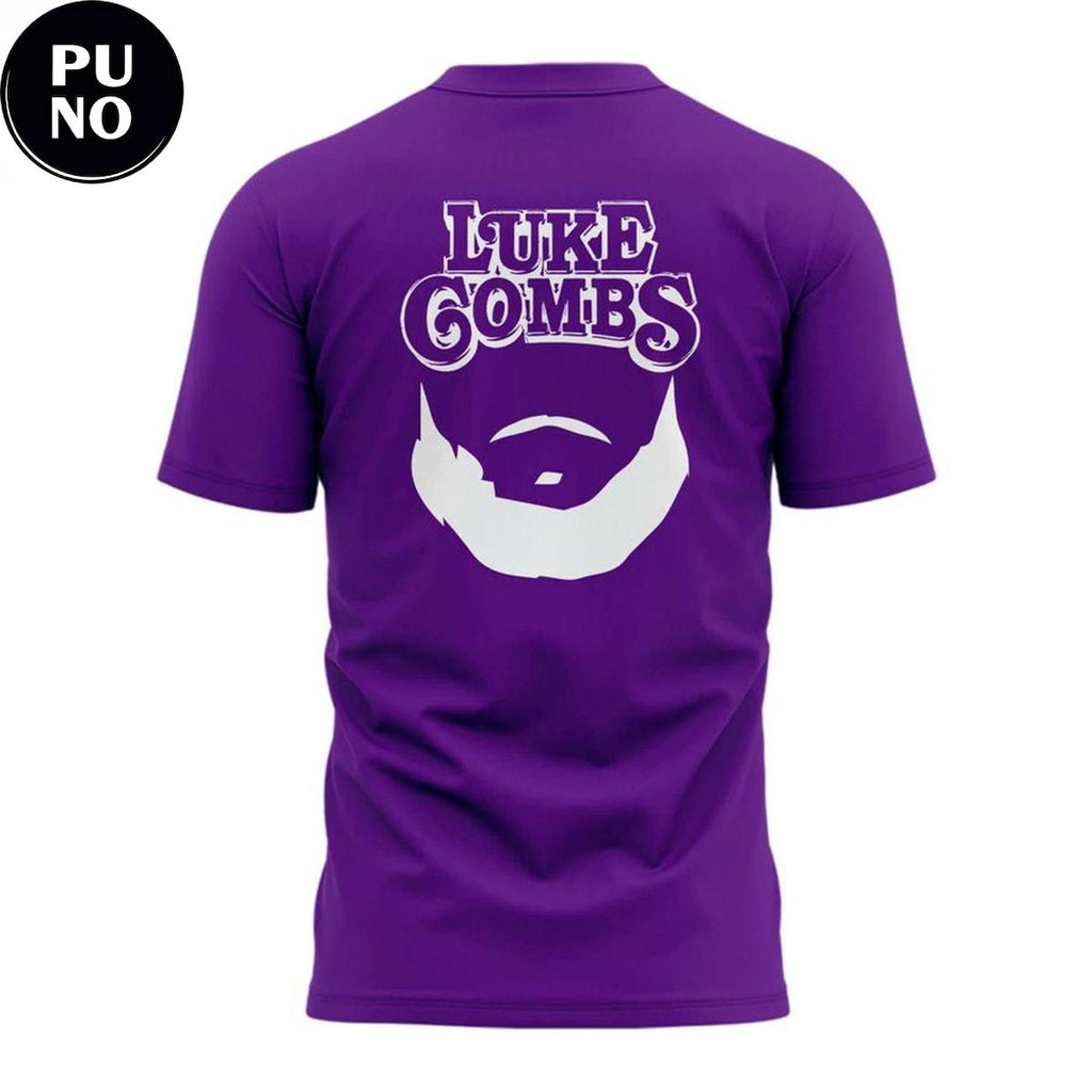 Minnesota Vikings x Luke Combs 2026 Skull-beard T-Shirt