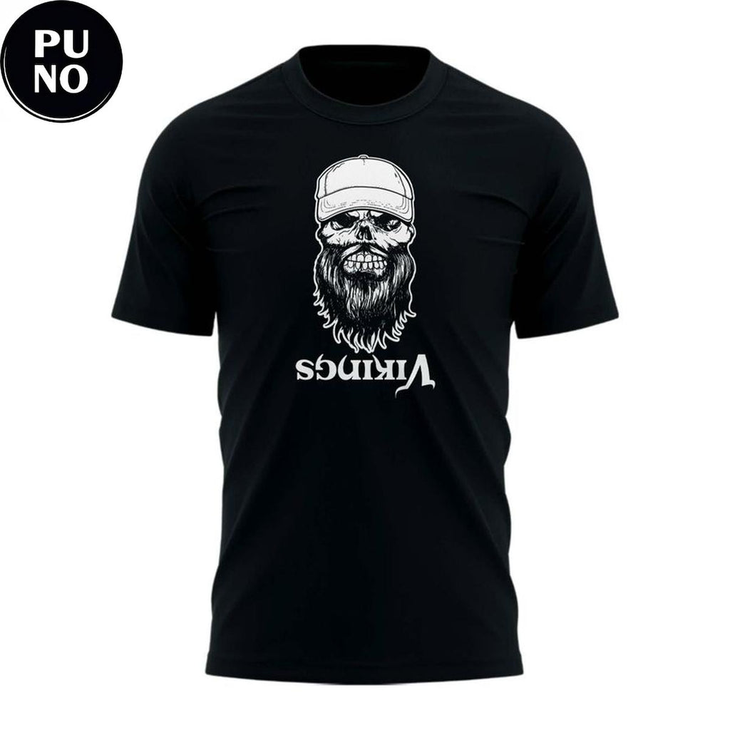 Minnesota Vikings x Luke Combs 2026 Skull-beard T-Shirt
