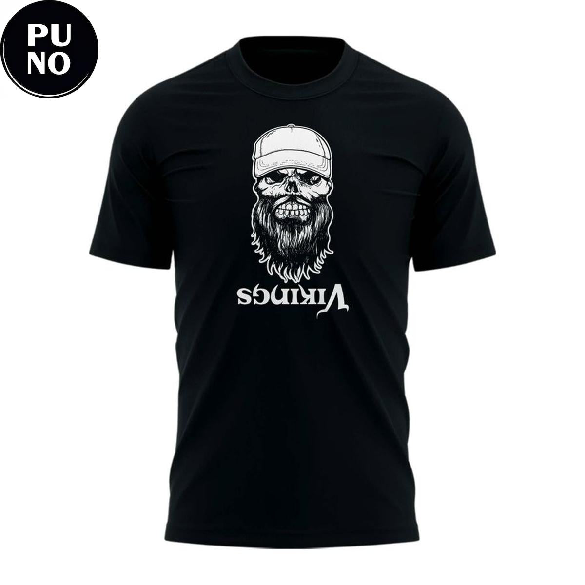 Minnesota Vikings x Luke Combs 2026 Skull-beard T-Shirt