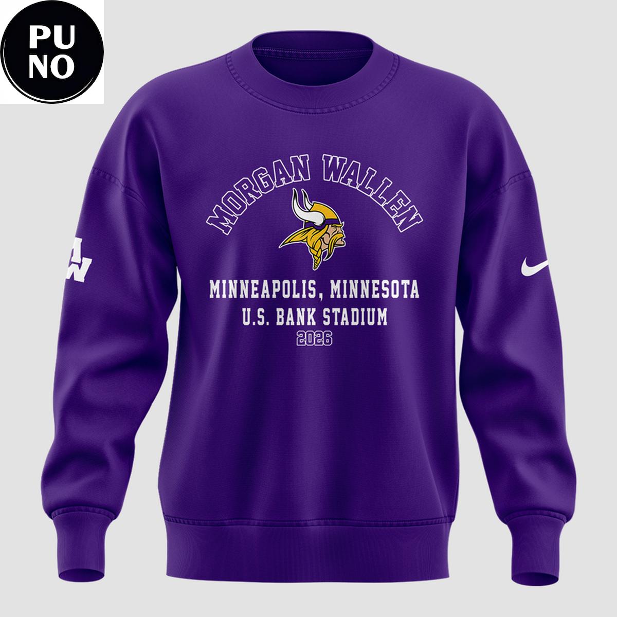 Minnesota Vikings x Morgan Wallen 2026 Still The Problem Tour Hoodie T-Shirt