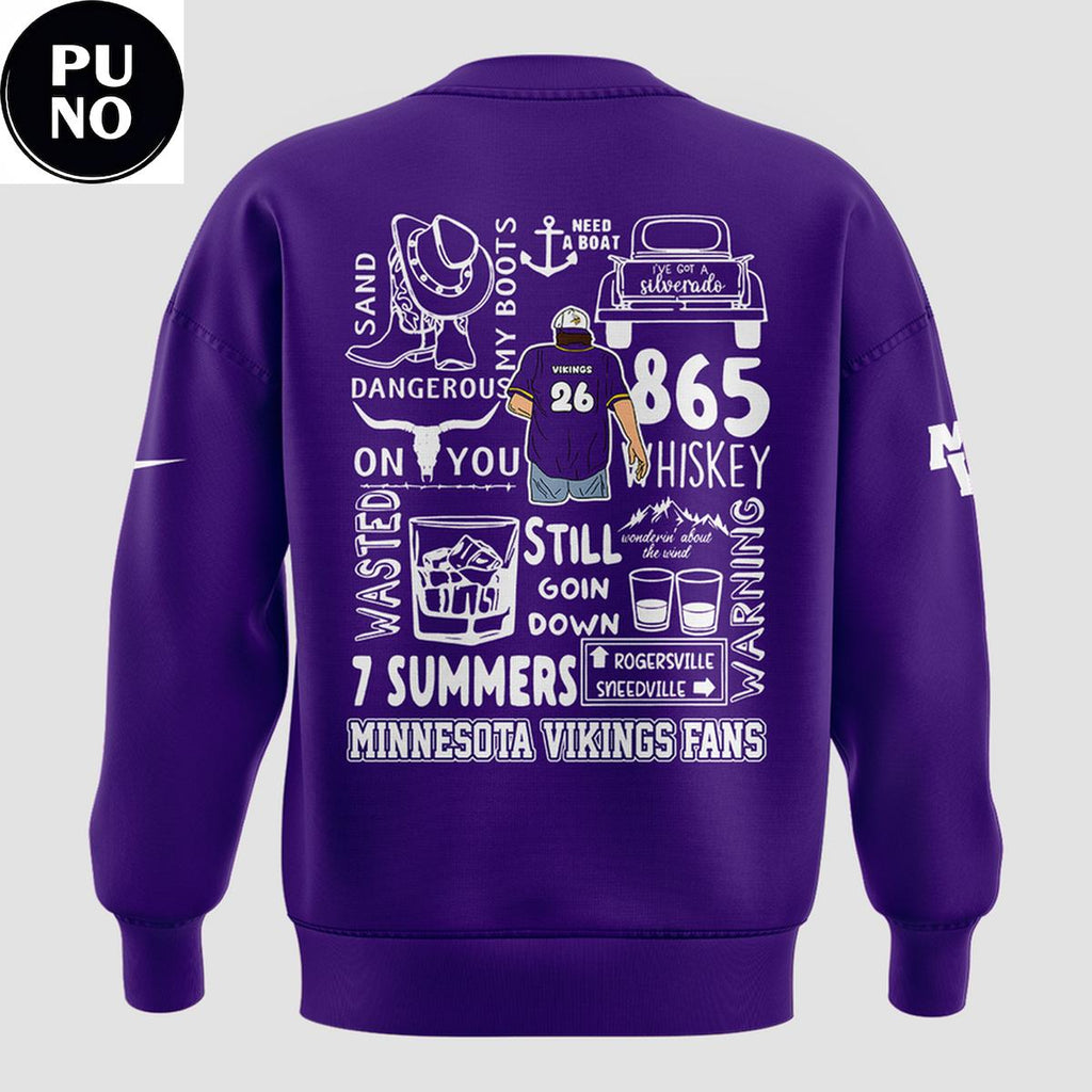 Minnesota Vikings x Morgan Wallen 2026 Still The Problem Tour Hoodie T-Shirt