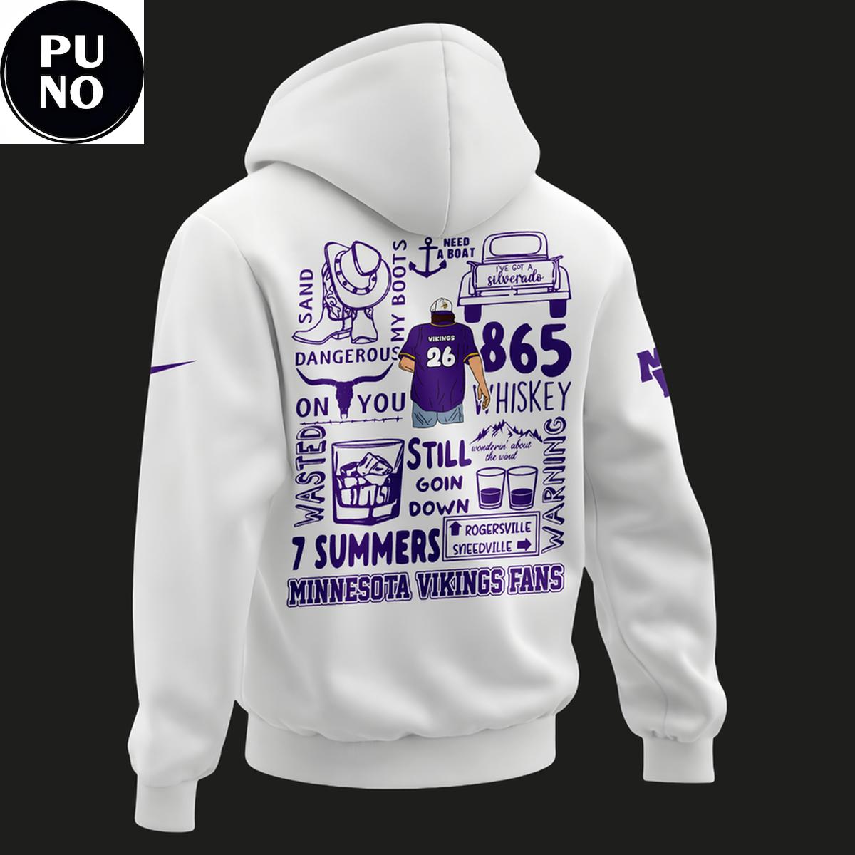 Minnesota Vikings x Morgan Wallen 2026 Still The Problem Tour Hoodie T-Shirt