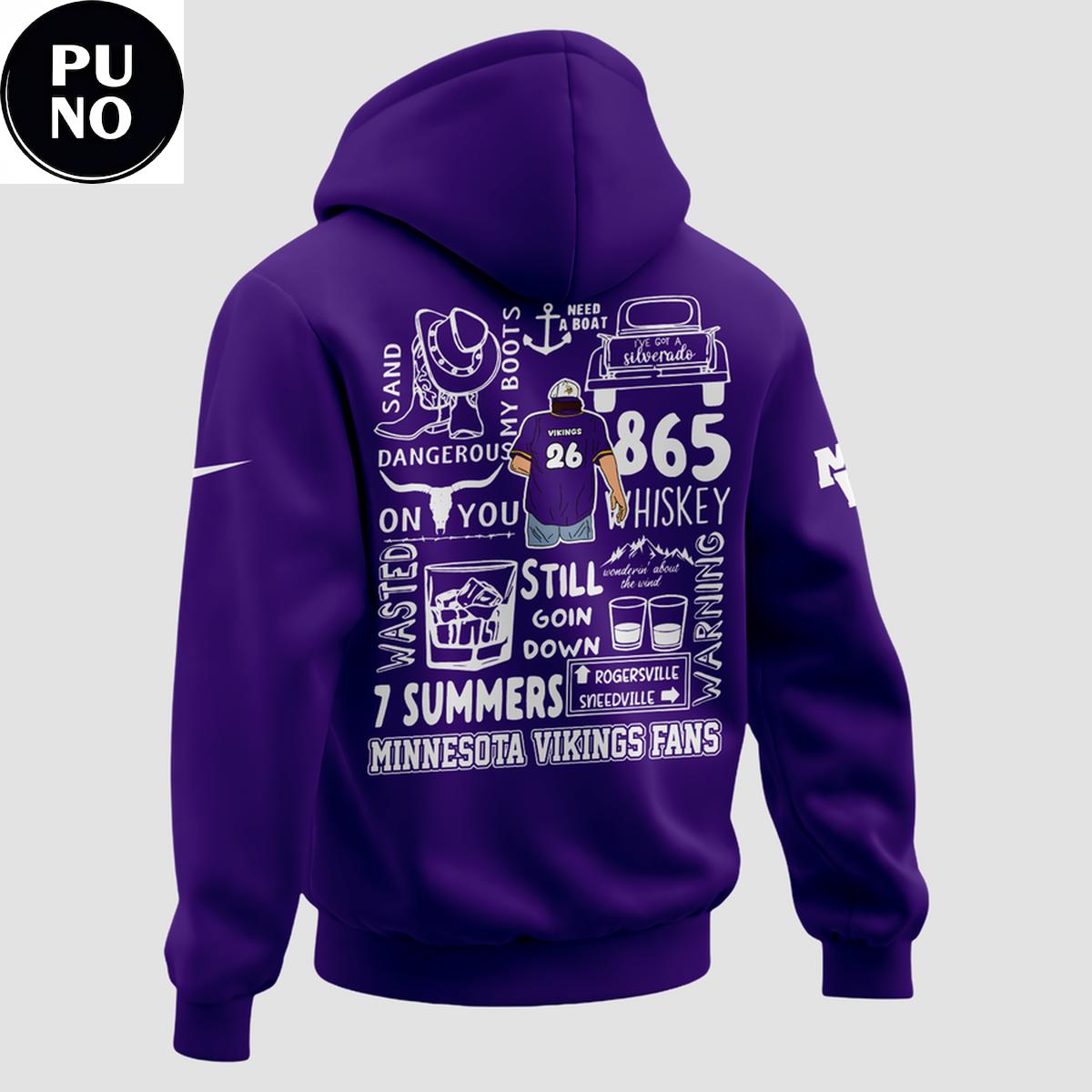 Minnesota Vikings x Morgan Wallen 2026 Still The Problem Tour Hoodie T-Shirt