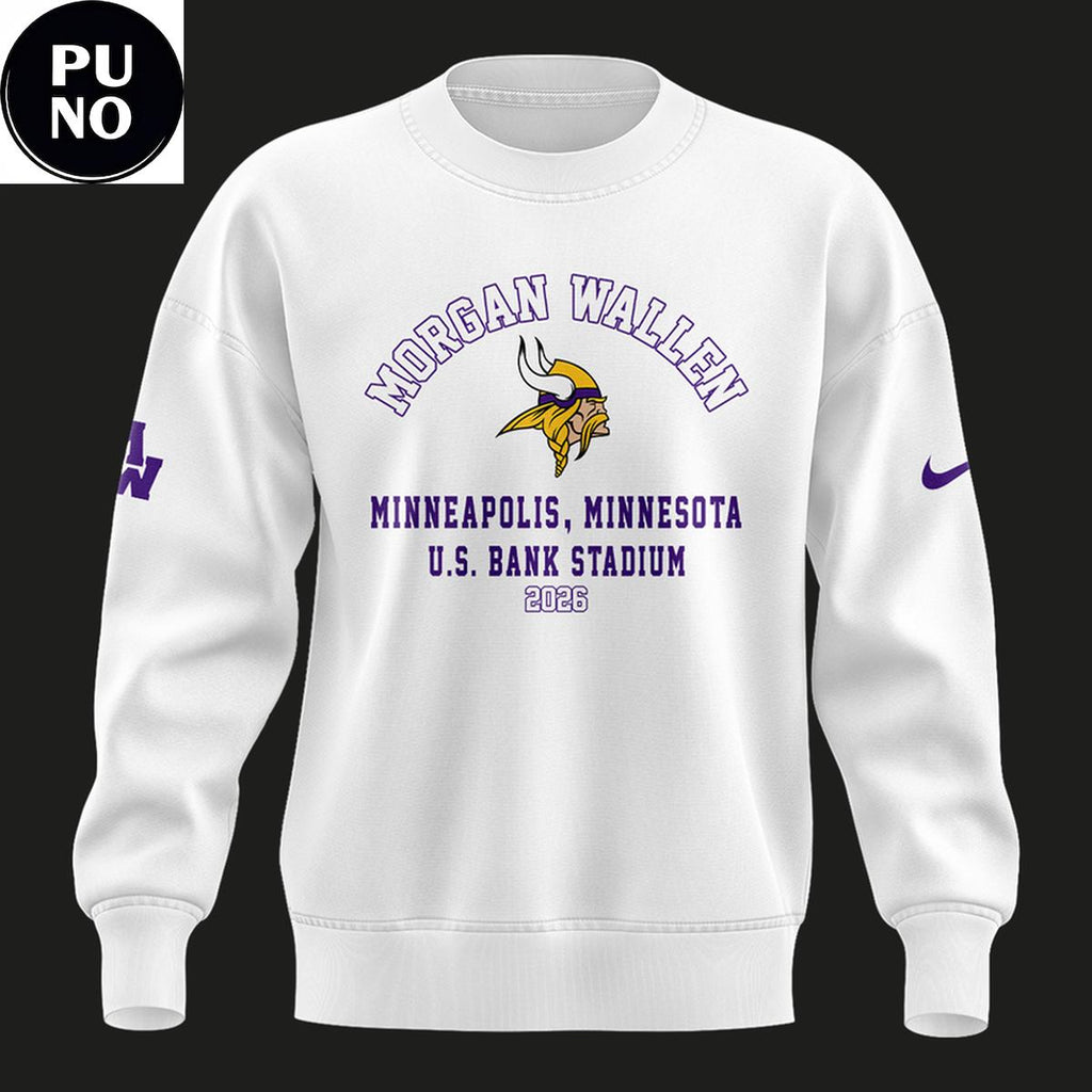 Minnesota Vikings x Morgan Wallen 2026 Still The Problem Tour Hoodie T-Shirt