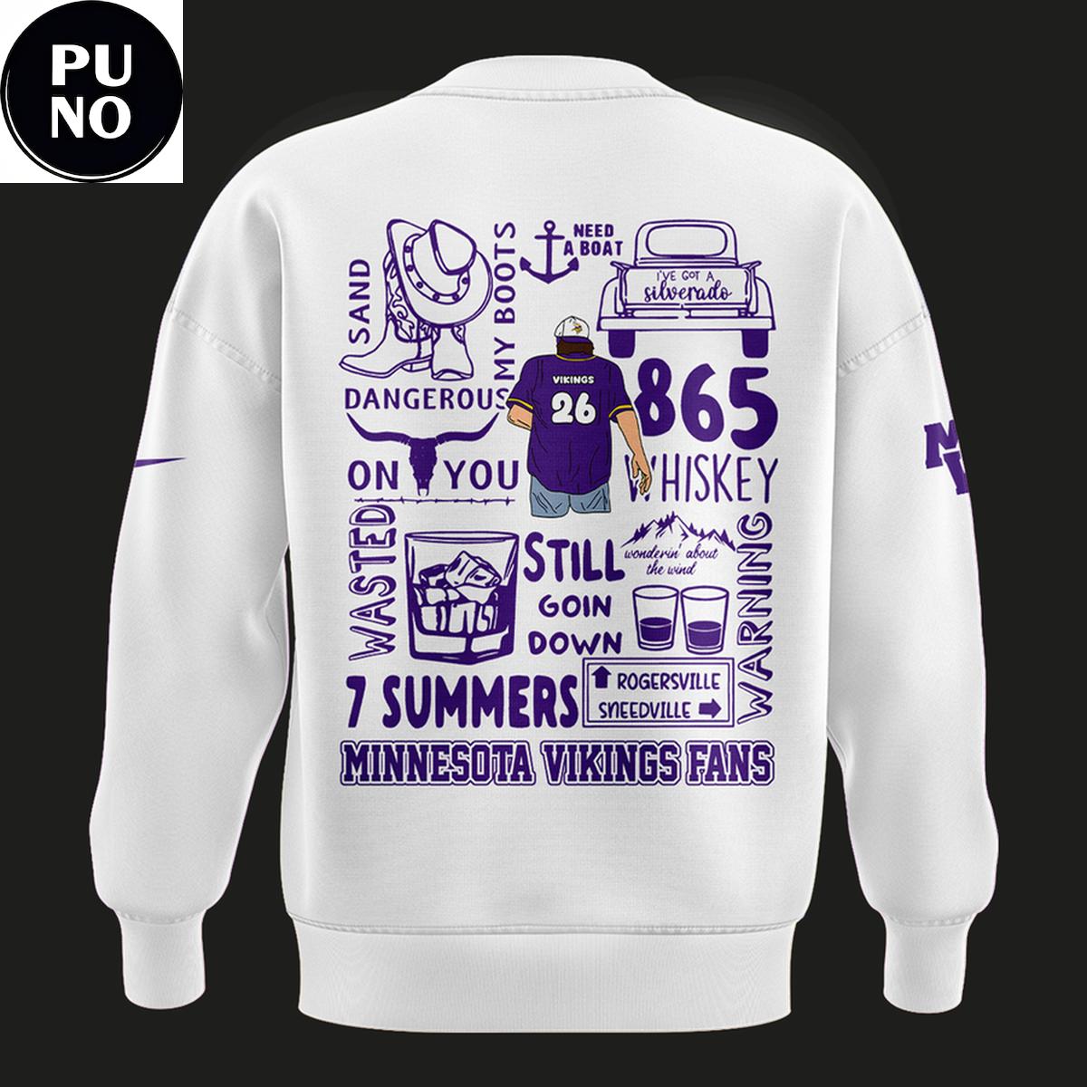 Minnesota Vikings x Morgan Wallen 2026 Still The Problem Tour Hoodie T-Shirt