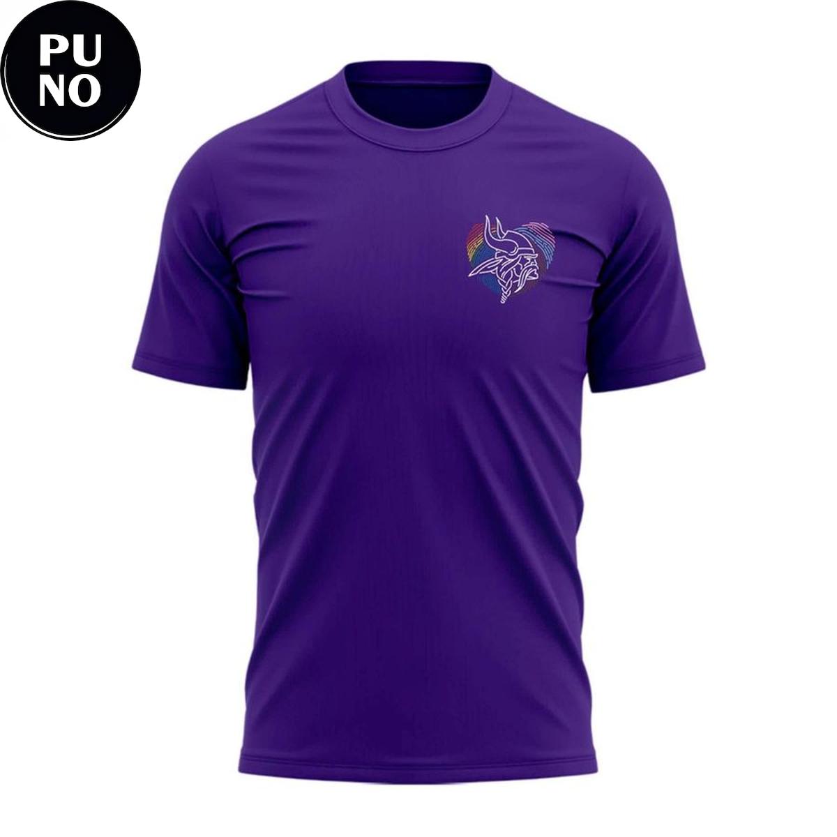 Minnesota Vikings x Pride Night 2026 T-Shirt