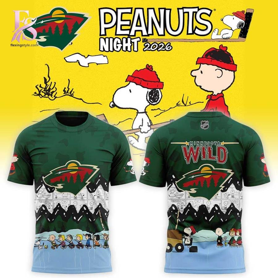 Minnesota Wild Peanuts Night 2026 Shirt