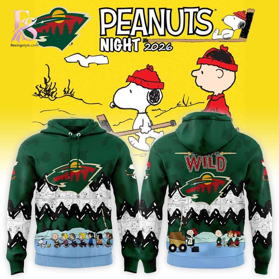 Minnesota Wild Peanuts Night 2026 Shirt