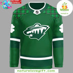 Minnesota Wild St Patricks Day 2026 Hockey Jersey