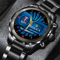 Minnesota Twins Black Stainless Steel Watch - MAITM13439