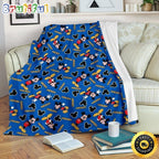 Mickey Mouse Blanket Cute Pattern Mickey Fleece Blanket For Bedding Decor