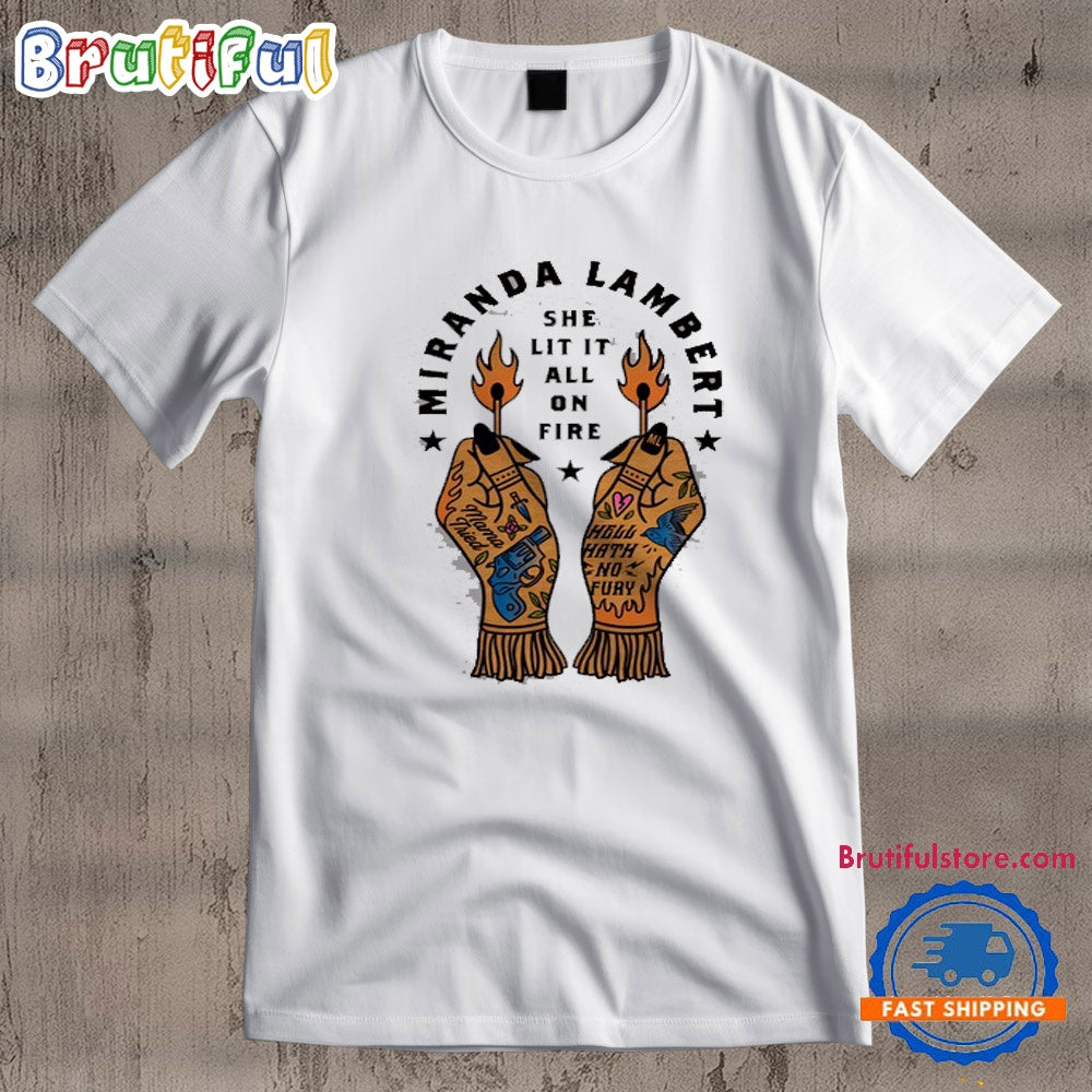Miranda Lambert Hell Hath No Fury Vintage T Shirt