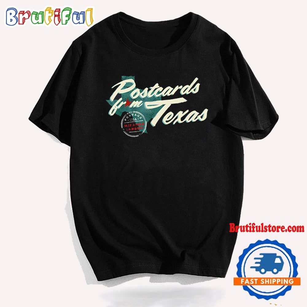 Miranda Lambert Postcards From Texas T Shirt