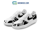Misfits Black And White Version Air Force 1 Shoes