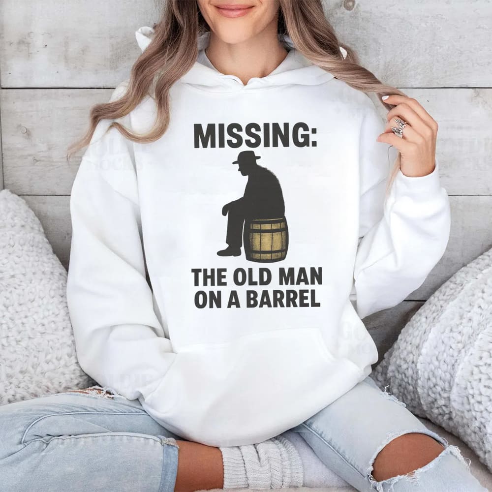 Missing The Old Man On A Barrel Uncle Herschel Shirt