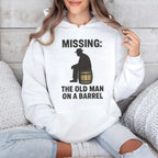 Missing The Old Man On A Barrel Uncle Herschel Shirt