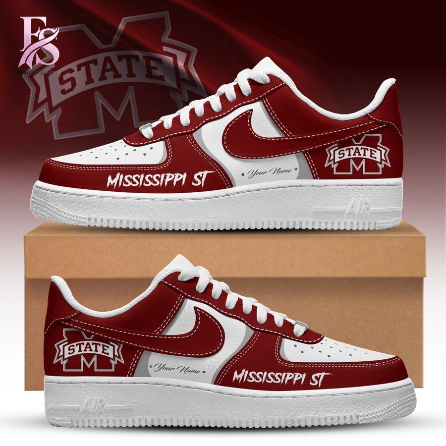 Mississippi State University CUSTOM Air Force Shoes