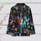 Monsters University Mike James Johnny Monsters Inc Pajamas Set
