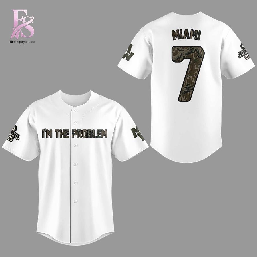 Morgan Wallen I’m The Problem Live in Miami Jersey
