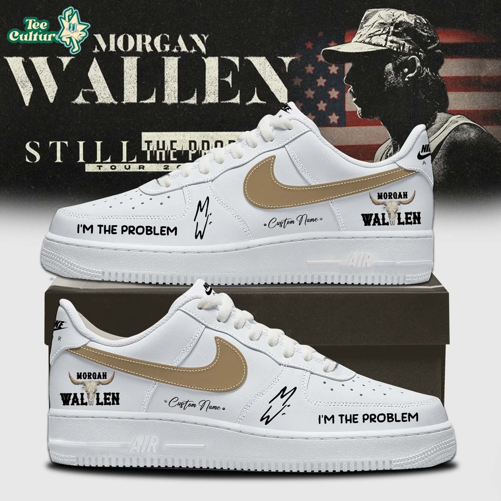 Morgan Wallen I’m The Problem WORLD TOUR 2026 Limited Edition Signature – Shoes V2