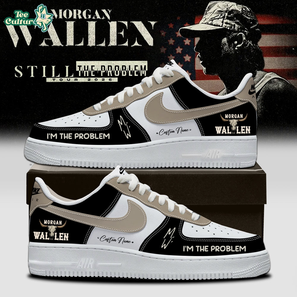 Morgan Wallen I’m The Problem WORLD TOUR 2026 Limited Edition Signature – Shoes V4