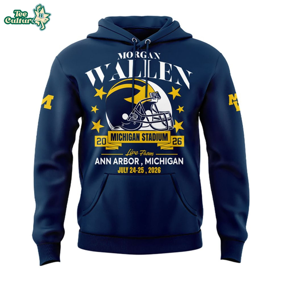 Morgan Wallen Still The Problem Tour 2026 Michigan Stadium Hoodie