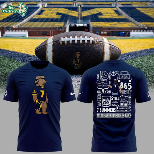 Morgan Wallen Still The Problem Tour Michigan Stadium Navy T-Shirt 2026