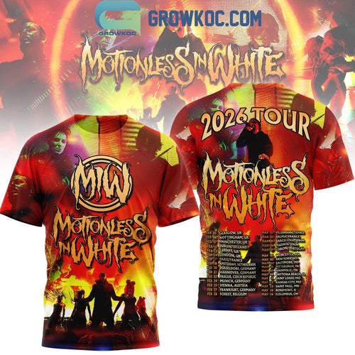 Motionless In White 2026 Tour T-Shirt