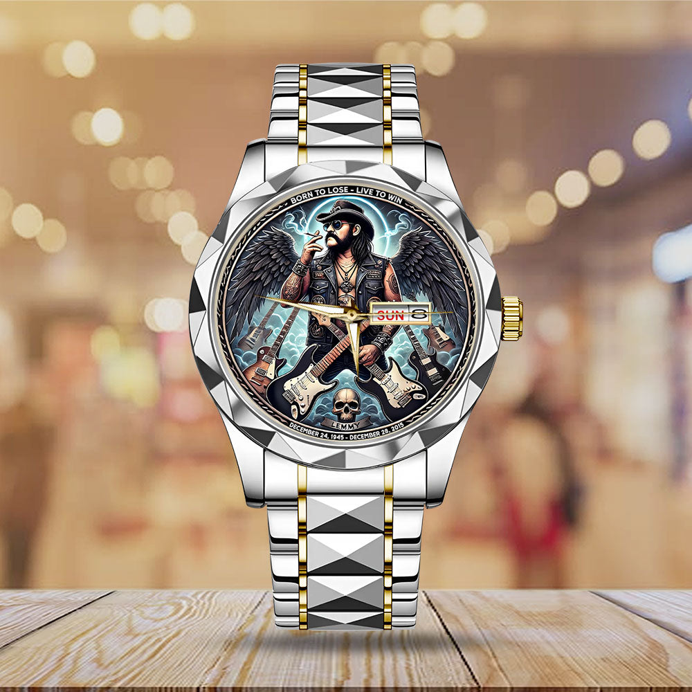 Motörhead x Lemmy Kilmister Alloy Luxury Quartz Watch - MAITM13944