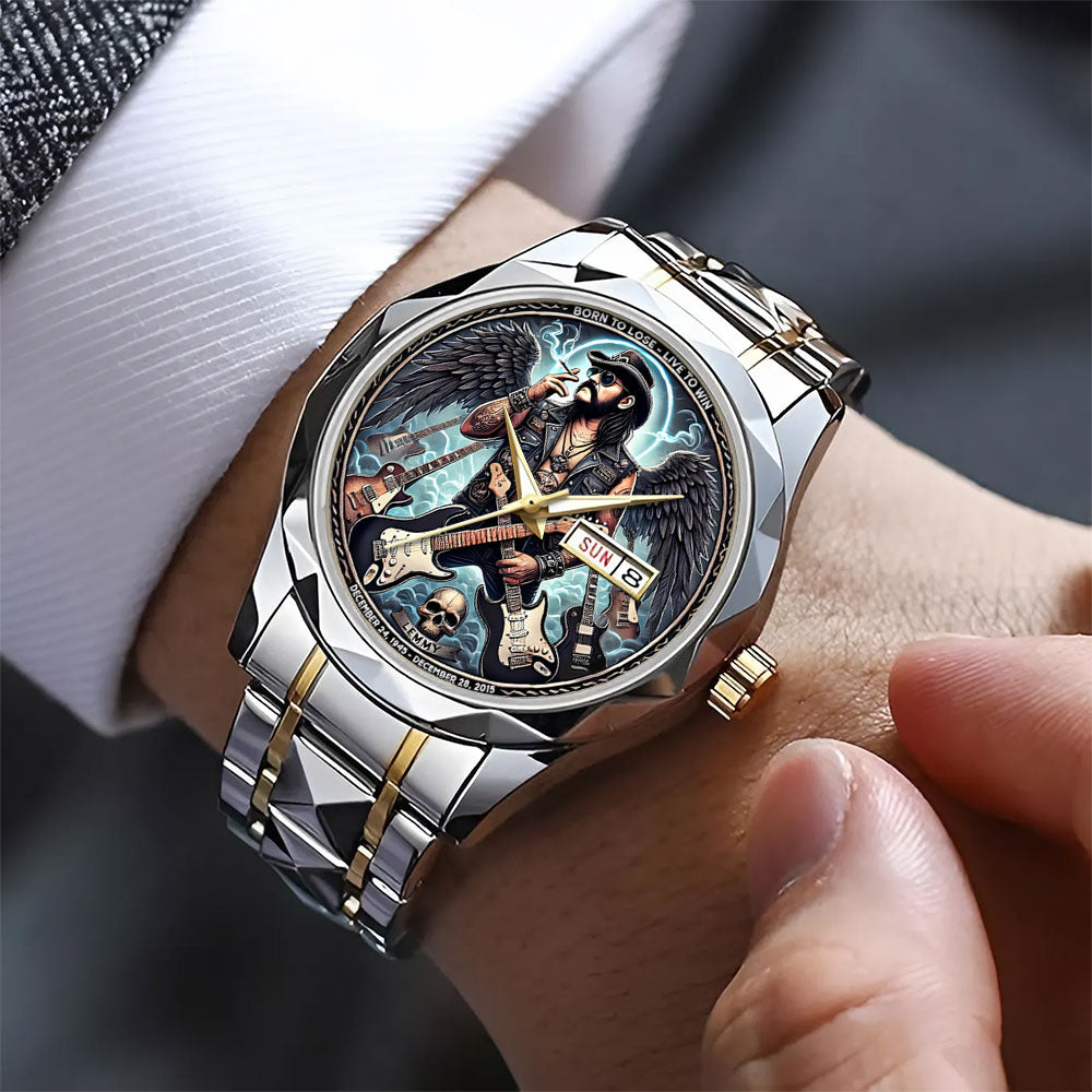 Motörhead x Lemmy Kilmister Alloy Luxury Quartz Watch - MAITM13944